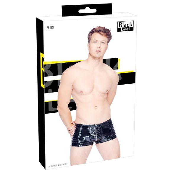 Black Level - herrshorts med dragkedja (svart) - M