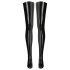 LATEX - damstrumpbyxor (svart) - 2XL