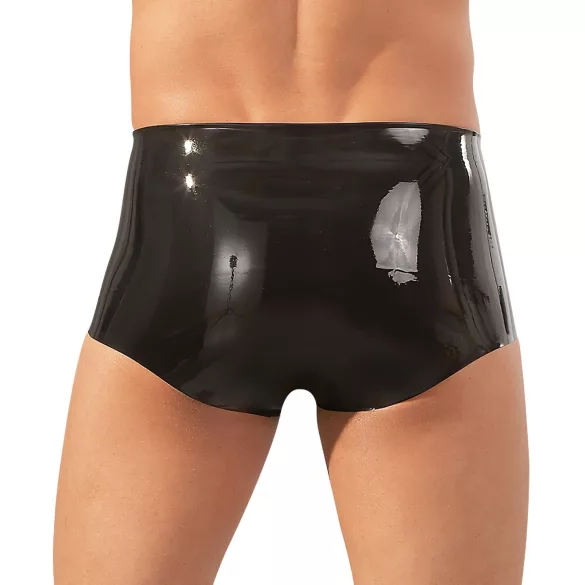 Latexboxer + penishölje (svart)