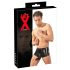 LATEX - boxerkalsonger med penisfodral - svart - L/XL