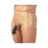 LATEX - Boxershorts med Penisöverdrag (naturlig)