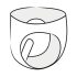 LATEX - damtrosa med inbyggt kondom (svart) - XL