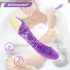 Mrow Real Lover - uppladdningsbar vattentät vibrator (lila)