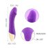 Mrow Real Lover - uppladdningsbar vattentät vibrator (lila)