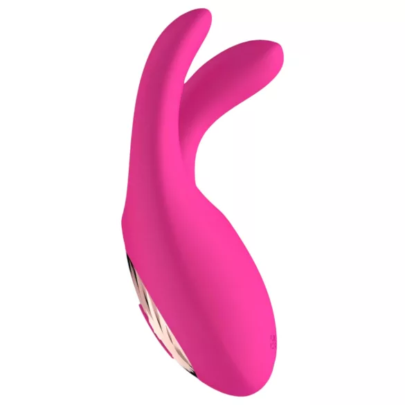 Mrow - vibrator klitorisstimulator med 3 armar uppladdningsbar silikon rosa