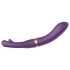 Funny Me Dual - uppladdningsbar 2-i-1 tungvibrator (lila)