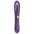 Funny Me Dual - uppladdningsbar 2-i-1 tungvibrator (lila)