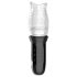 Leopard Bellucci 360 - roterande vibrator (genomskinlig-svart)