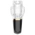 Funny Me Rocket Cup - sugvibrerande onanimaskin (transparent-svart)