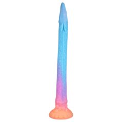 OgazR XXL Ål - självlysande analdildo - 47 cm (rosa)