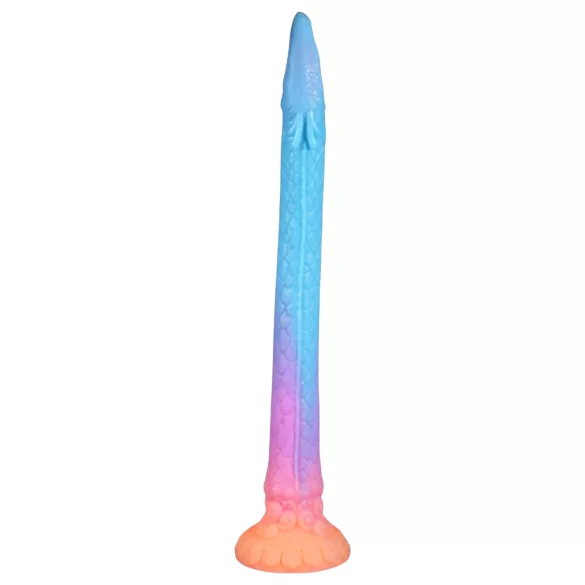 OgazR XXL Eel - stor analdildo - självlysande - 47 cm - rosa