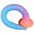OgazR XXL Eel - stor analdildo - självlysande - 47 cm - rosa