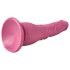 OgazR Optimus - sugkopp sanda dildo - 22 cm (rosa)