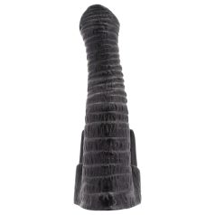 AnimHole Djumbo - elefant snabel dildo - 18cm (svart)