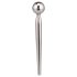 FukR - penisdilator med kulor - metall - 8cm - silver