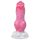 Animalorny Buldog - hundpenisdildo - realistisk - 17cm rosa