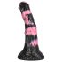 Bad Horse - silikon dildo 18cm (svart-rosa)