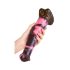 Bad Horse - silikon hästdildo - 24cm (brun-rosa)
