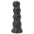 Toppedmonster - Dödskalle Dildo - 22 cm (svart)