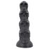 Toppedmonster - Dödskalle Dildo - 22 cm (svart)