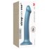 Strap-on-me Metallic Shine M - hudvänlig dildo (metallblå)