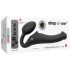 Strap-on-me M - påspänd vibrator - medium (svart)