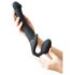 Strap-on-me M - påspänd vibrator - medium (svart)