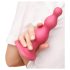 Strap-on-me Pärlor S - pärlad sugkopp dildo (rosa)