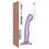 Strap-on-me P&G S - böjd dildo med sugkopp (lila)