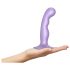 Strap-on-me P&G S - böjd dildo med sugkopp (lila)
