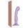 Strap-on-me P&G M - böjd sugpropp dildo (lila)