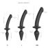 / Strap-on-me Switch Halvrealistisk XXL - 2-i-1 Dildo (svart)