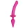Strap-on-me Switch Semi-Realistic L - 2-i-1 dildo i silikon (rosa)