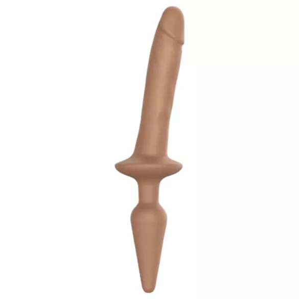 Strap-on-me Switch Realistic S - 2-i-1 silikondildo (naturell)
