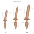 Strap-on-me Switch Realistic L - 2-i-1 silikondildo (naturfärg)