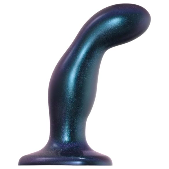 Strap-on-me Snaky M - böjd analdildo (blå)