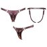 Strap-on-me - justerbar strap-on trosor för dildo - XS-XXL (brun)