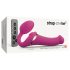 Strap-on-me M - påspännbar luftvågsvibrator (rosa)