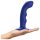 Strap-on-me M – vattentät G-punktsvibrator med pulsation (blå)