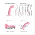 Strap-on-me M - vattentät, pulserande G-punkt vibrator (rosa)