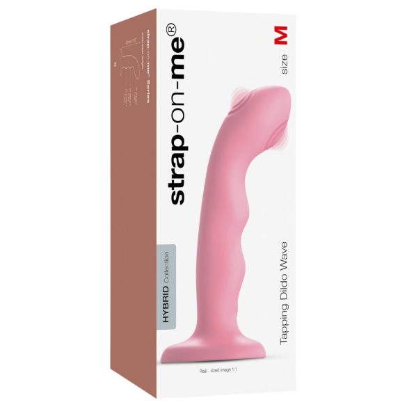 Strap-on-me M - vattentät, pulserande G-punkt vibrator (rosa)