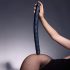 Strap-on-me - dubbel dildo (metallblå)