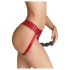Strap-on-me - justerbar strap-on i röd, storlekar XS till XXL