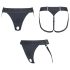 Strap-on-me - justerbar strap-on för dildo - XS-XXL (grå)