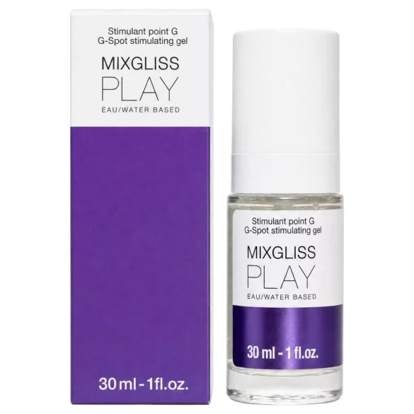 Mixgliss Play - G-punktsstimulerande glidgel för kvinnor, oparfymerad (30 ml)