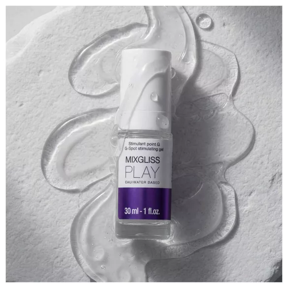 Mixgliss Play - G-punktsstimulerande glidgel för kvinnor, oparfymerad (30 ml)