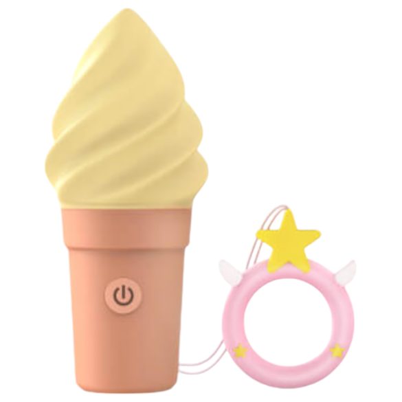 Love to Love Cand Ice - Uppladdningsbar Klitorisvibrator (vanilj)