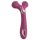 Love to Love Fireball - uppladdningsbar 2-i-1 massagerande vibrator (röd)