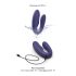 Love to Love Match Up - uppladdningsbar, radio-styrd parvibrator (lila)