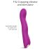 Love to Love Swap - uppladdningsbar G-punkt vibrator (lila)